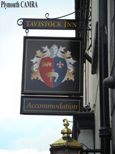 Tavistock Inn March 2013. (Sign). Published on 20-03-2013