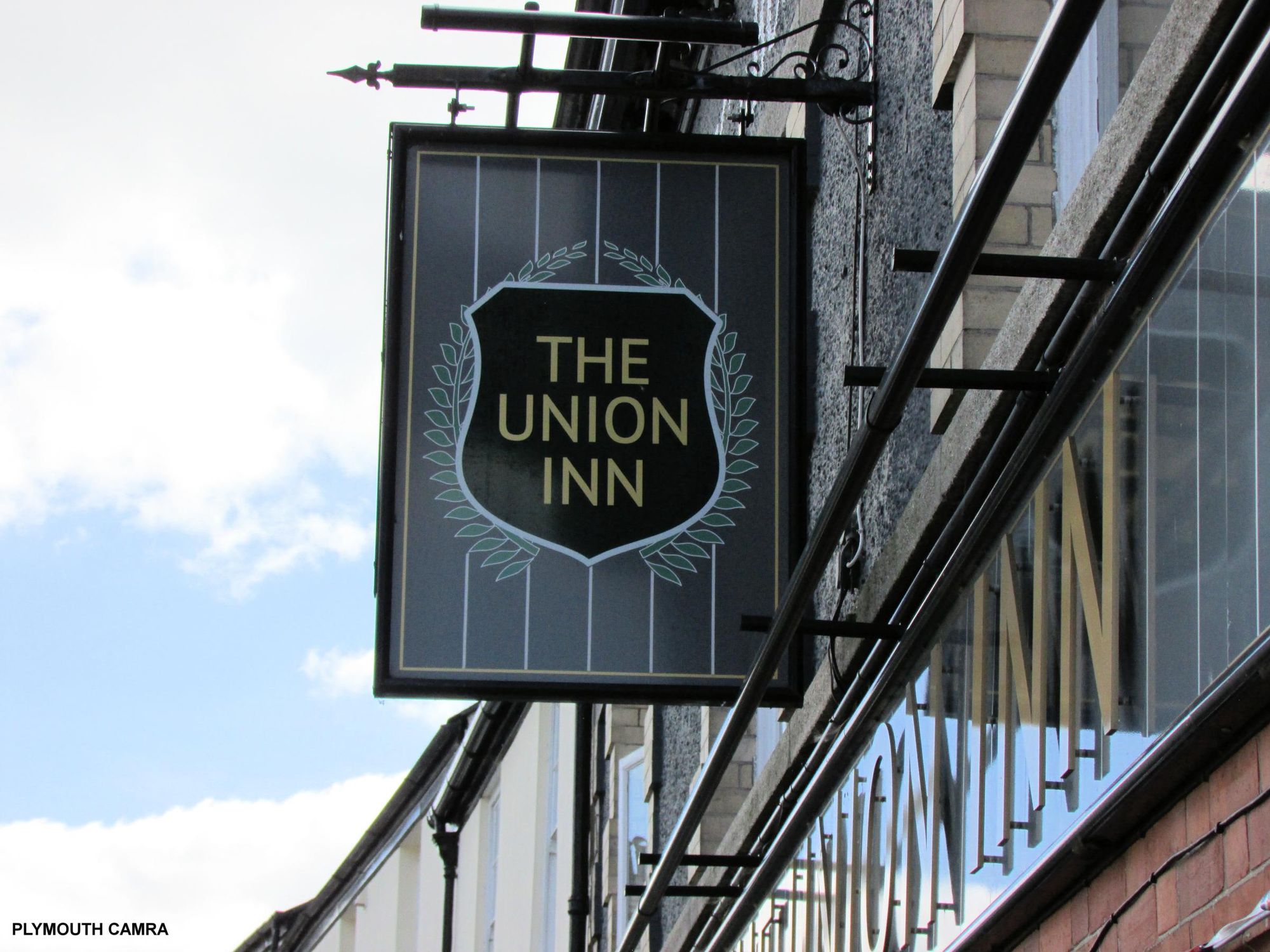 Union Tavistock 2022. (Pub, External, Sign). Published on 18-09-2022