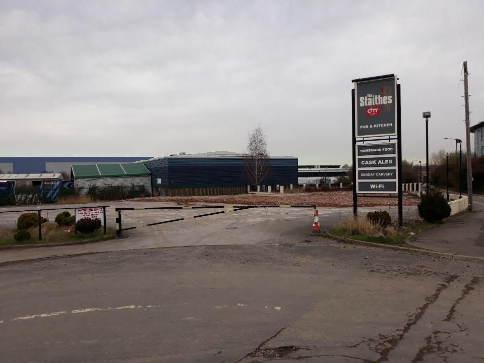 post demolition. (Sign). Published on 21-03-2021