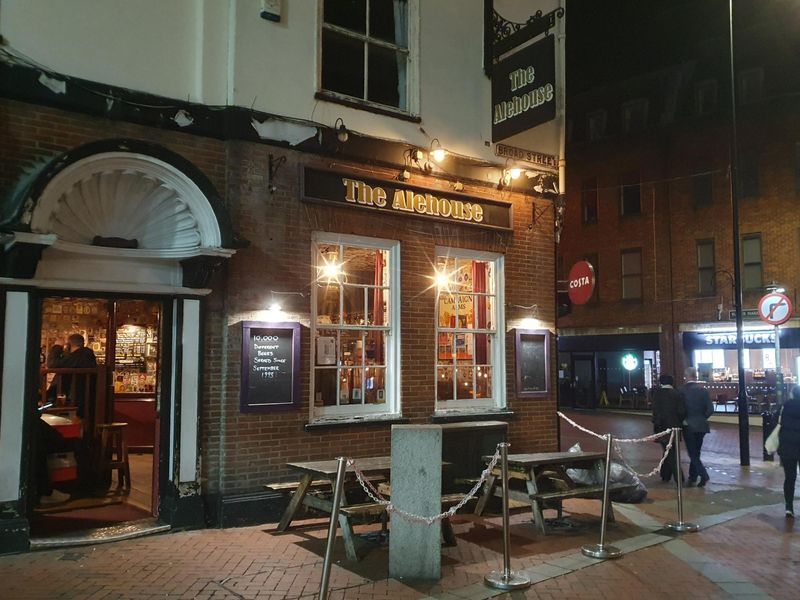 The Alehouse at night 25/03/2023 (Photo: Pete Horn). (Pub, External). Published on 18-08-2023