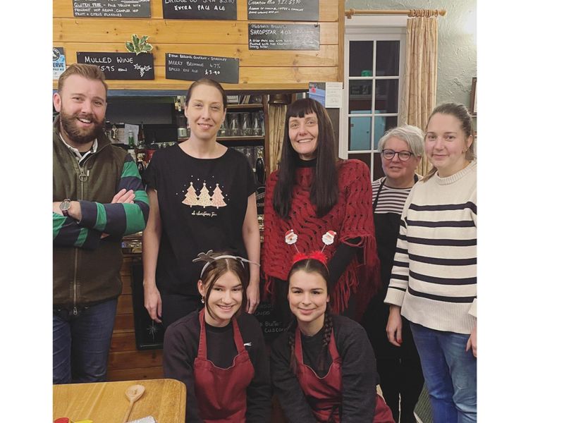 The staff . (Publican). Published on 02-01-2023