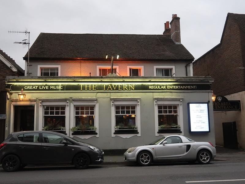Outside of pub. (Pub, External, Key). Published on 09-11-2022
