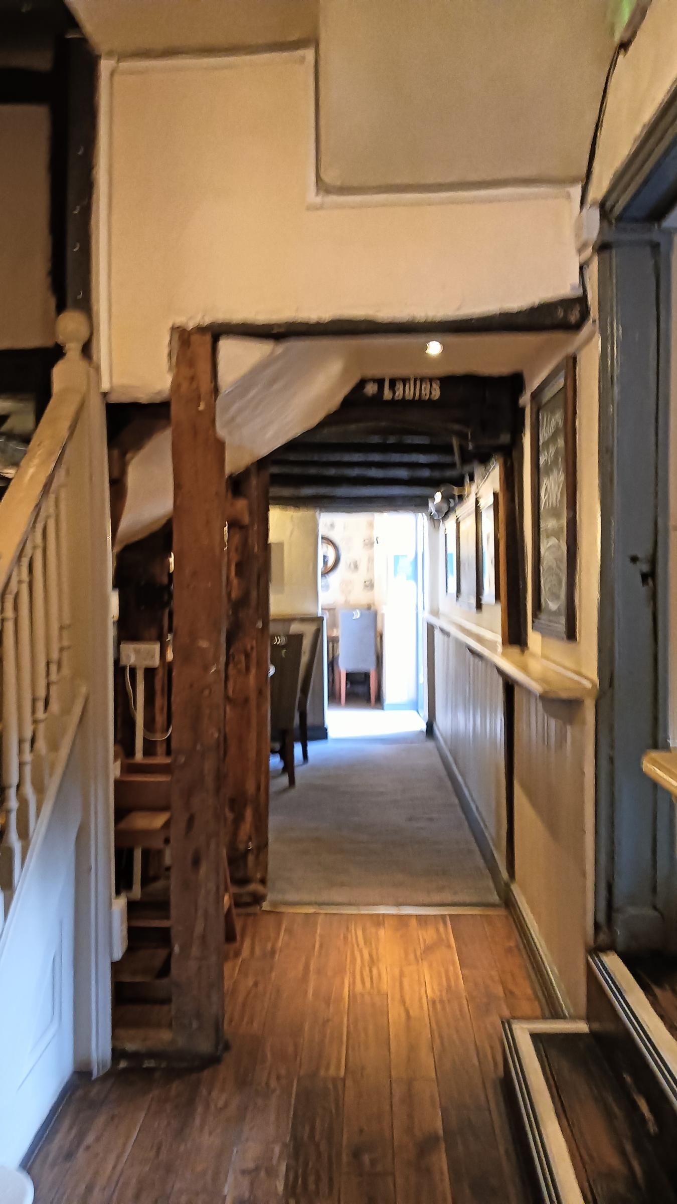 Corridor from main bar. (Pub). Published on 10-09-2024