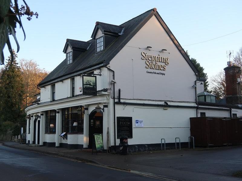 Outside of pub. (Pub, External, Key). Published on 09-11-2022