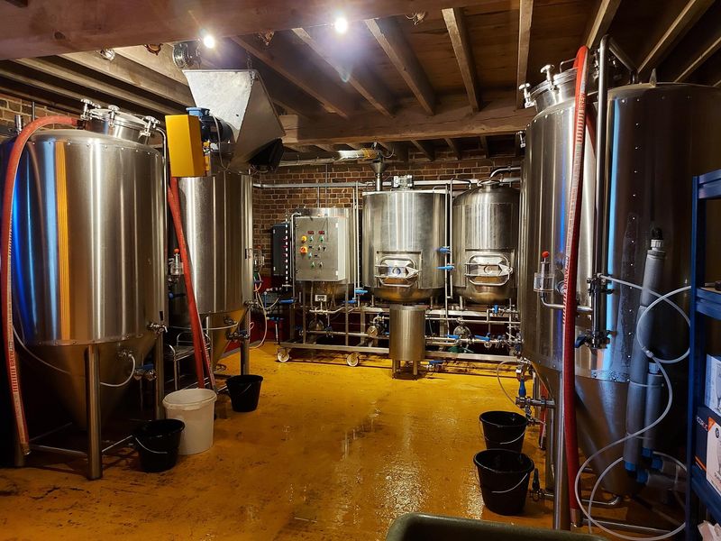 Inside brewery. (Brewery). Published on 07-11-2022