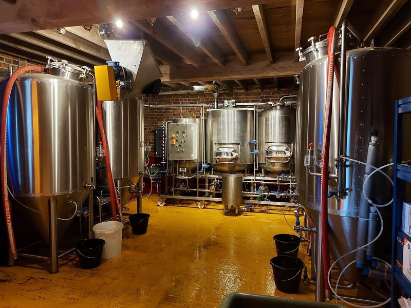 Inside brewery. (Brewery, Key). Published on 07-11-2022