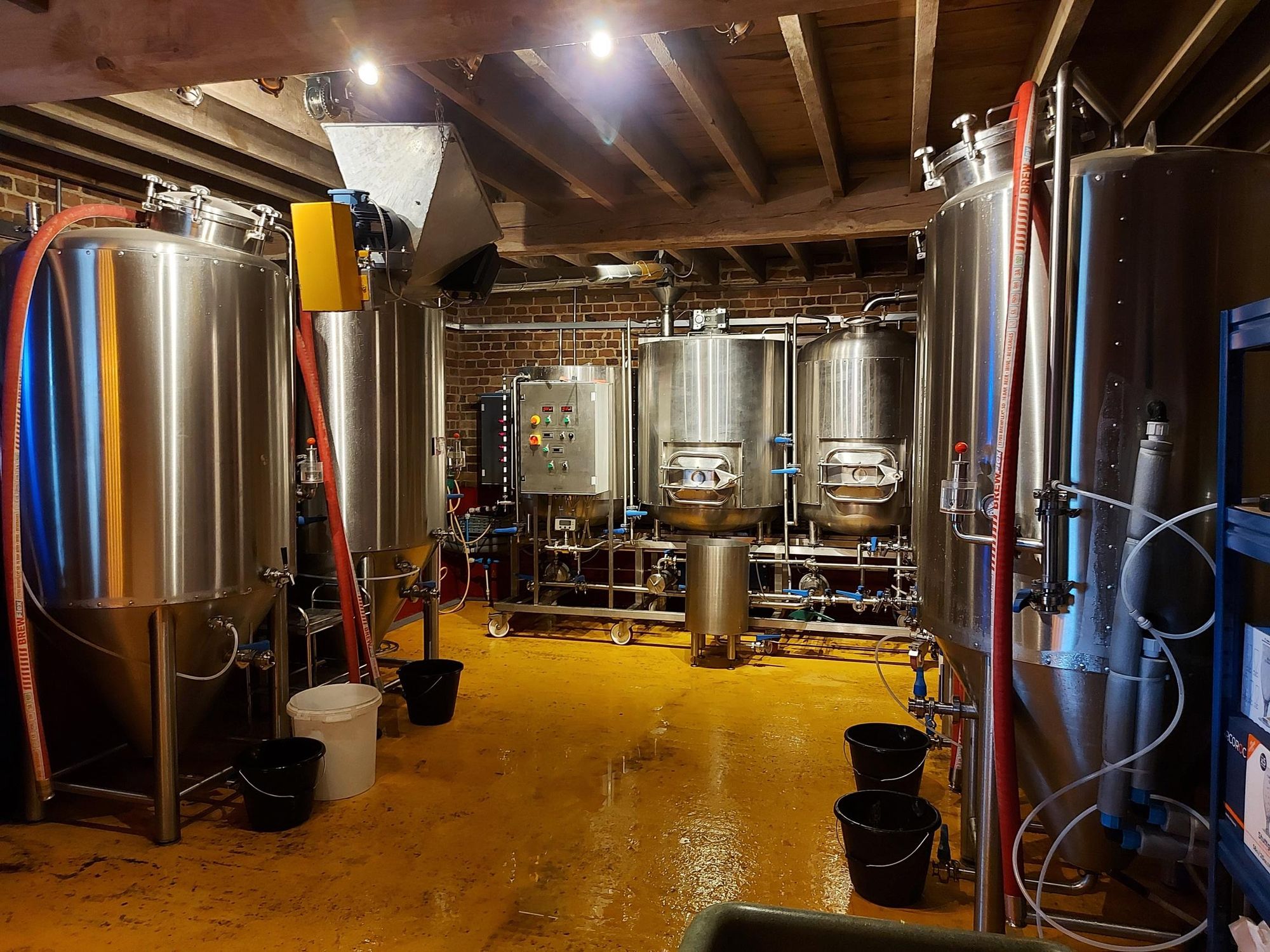 Inside brewery. (Brewery). Published on 07-11-2022