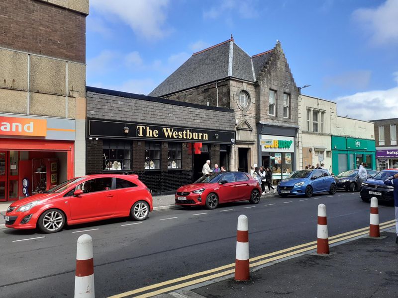 Westburn Bar, Greenock (Photo: Alastair McMillan 02/08/2022). (Pub, External, Key). Published on 13-09-2022