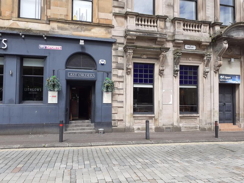 Lithgows, Greenock (Photo: Alastair McMillan 07/07/2022). (Pub, External, Key). Published on 13-09-2022