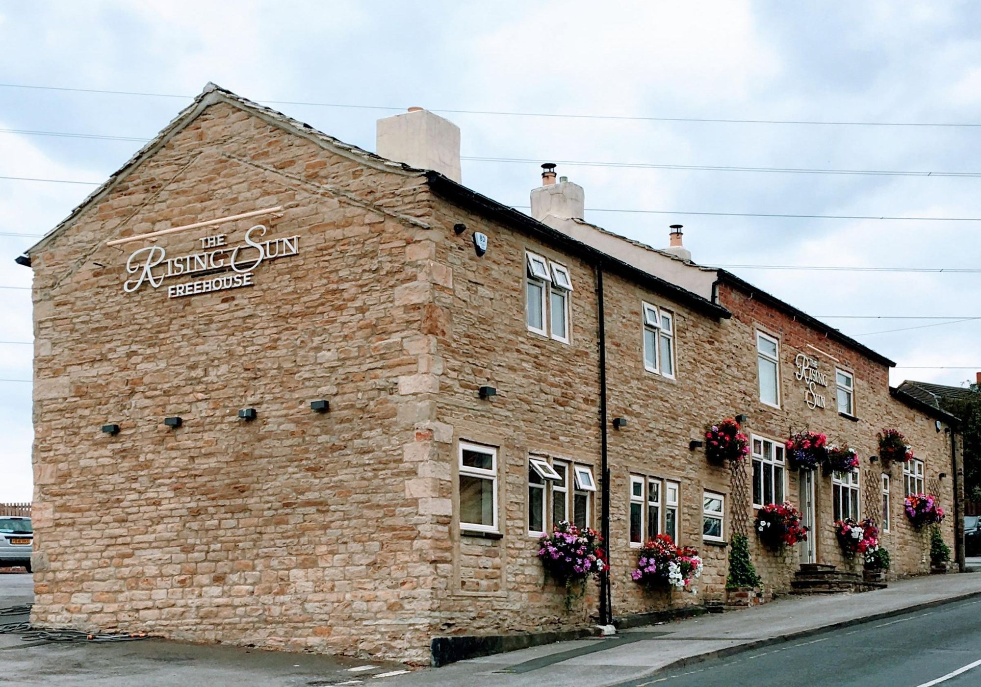 Rising Sun Norristhorpe. (Pub, External, Sign, Key). Published on 25-07-2018