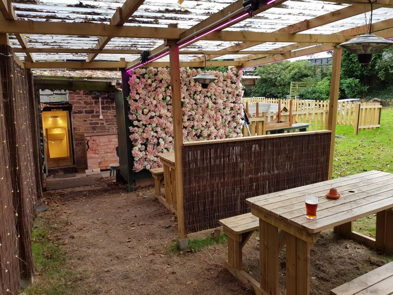 Covered area. (Pub, External, Garden). Published on 04-01-2022