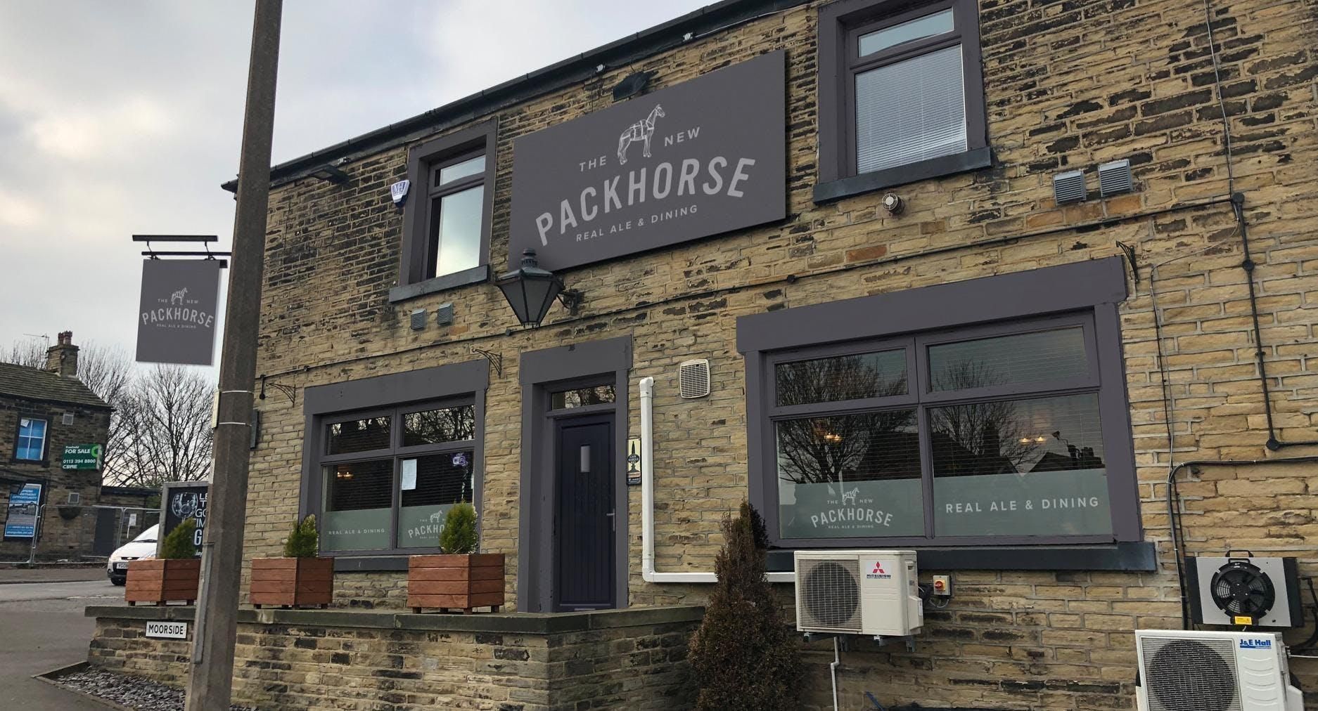 Front Door to the New Pack Horse. (Pub, External, Sign, Key). Published on 12-03-2020
