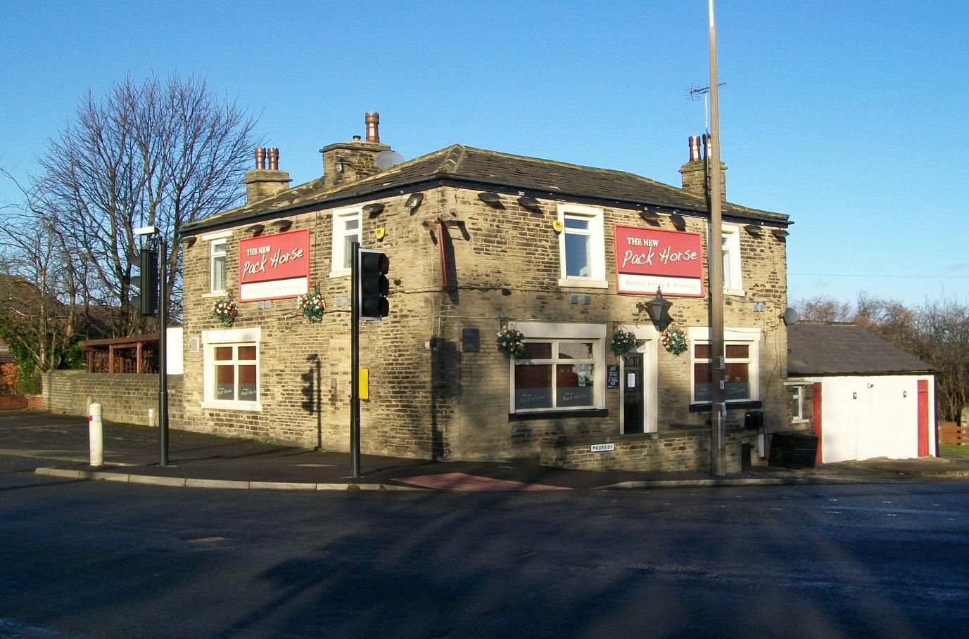 New Pack Horse. (Pub, External, Bar, Restaurant, Sign). Published on 17-08-2018