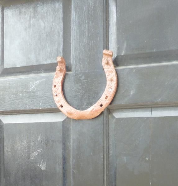 Is this a bullshoe on the main door?. (External). Published on 07-05-2016
