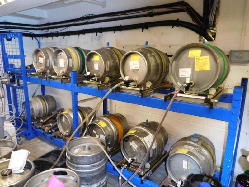 cask ales in cellar. Published on 16-07-2016