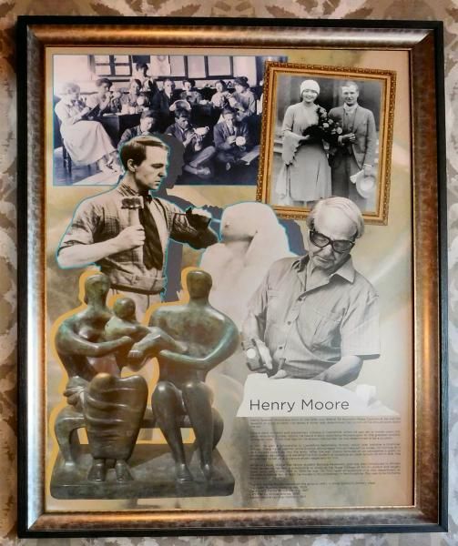 Henry Moore grew up not much more than a mile away.. Published on 16-07-2016