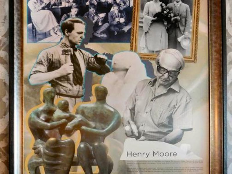 Henry Moore grew up not much more than a mile away.. Published on 16-07-2016