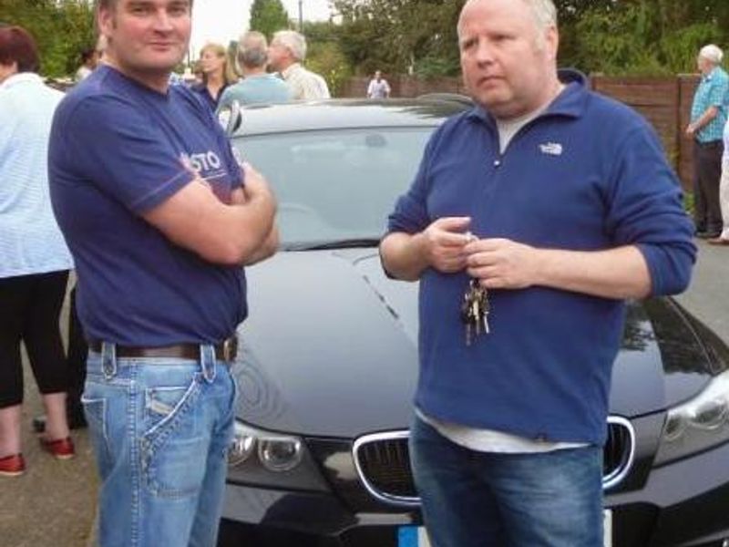 Rob Turton (joint proprietor, right) with business partner. (Publican). Published on 01-02-2015