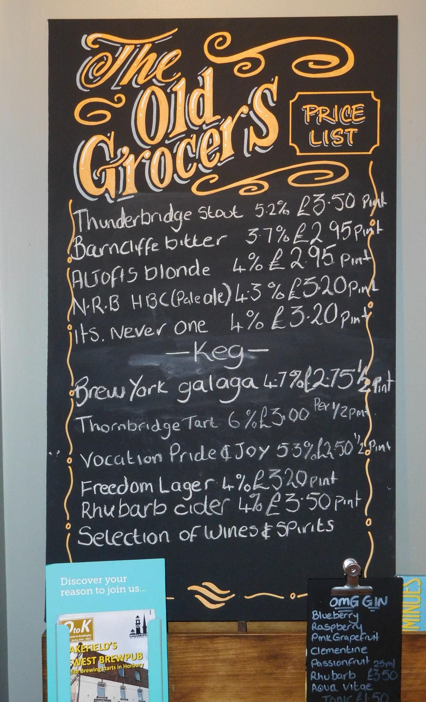 beer list July 2019. Published on 11-07-2019