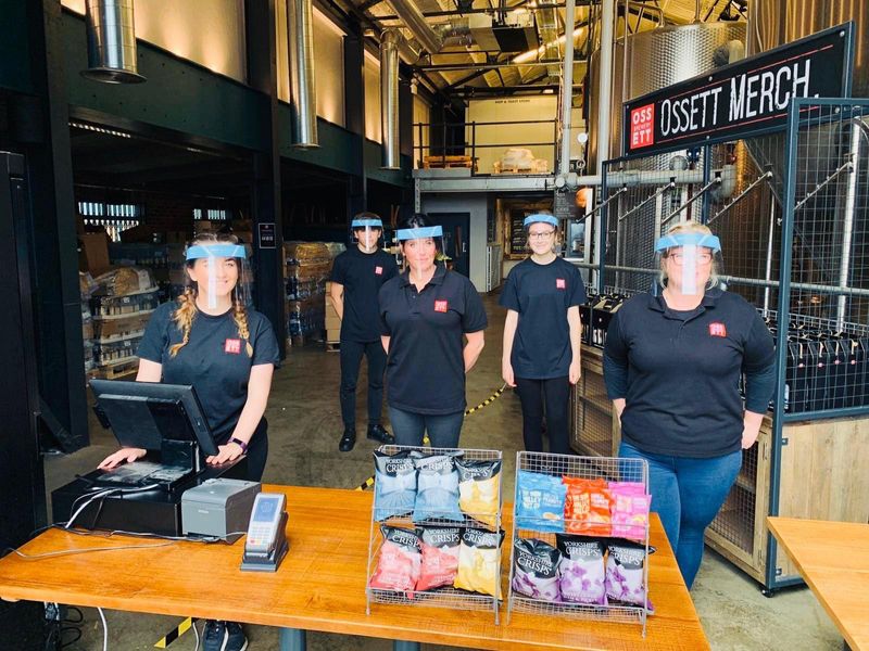 service from the team during lockdown. (Bar). Published on 11-08-2020