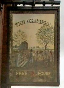 Graziers Sign -dowhhill side. (Sign). Published on 04-01-2016