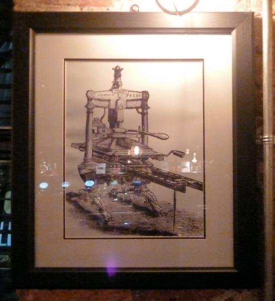 old printing press. Published on 05-12-2013
