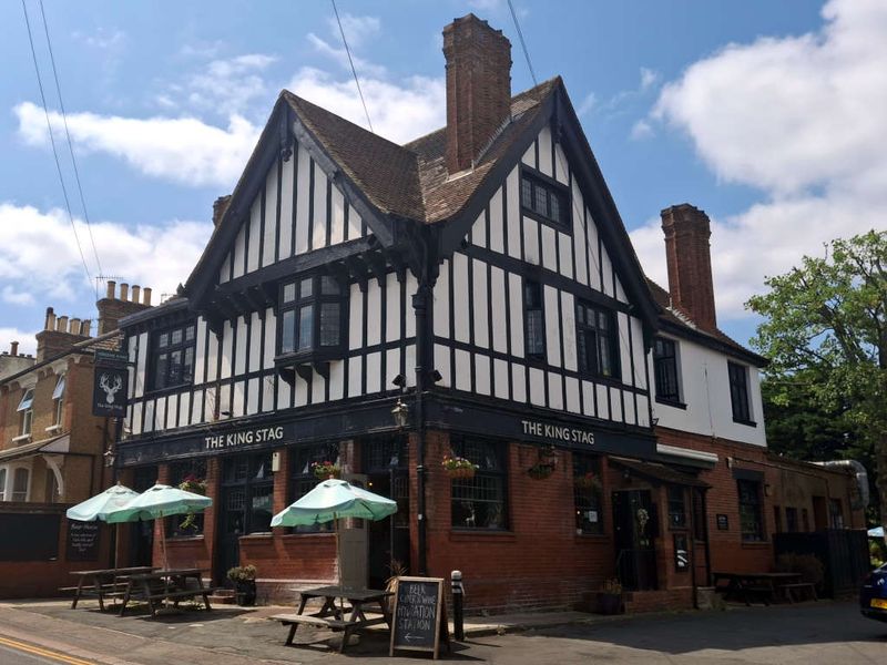 King Stag - Bushey. (Pub, External, Key). Published on 01-01-1970