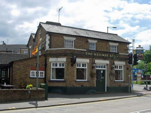 Railway Arms, Oxhey. (Pub, External, Key). Published on 06-02-2013