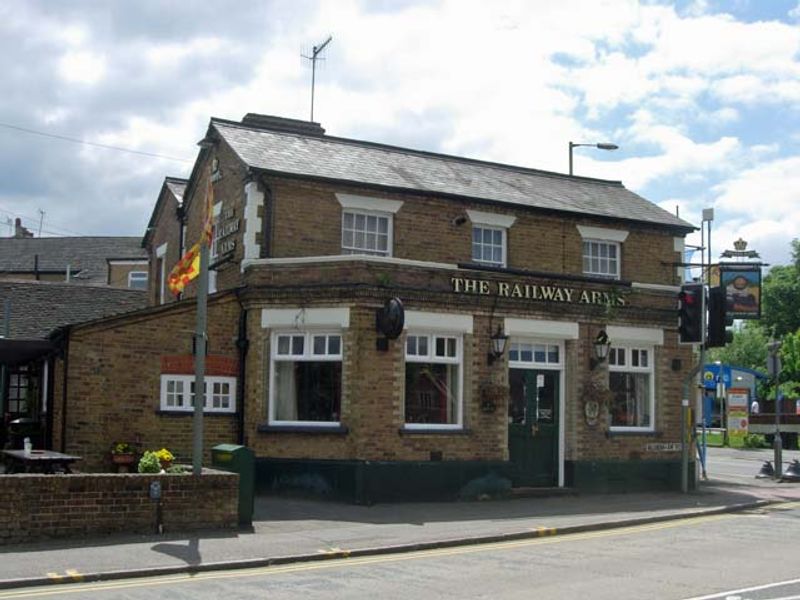 Railway Arms, Oxhey. (Pub, External, Key). Published on 06-02-2013