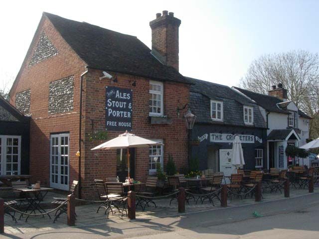 Cricketers, Sarratt. (Pub, External, Key). Published on 01-01-1970