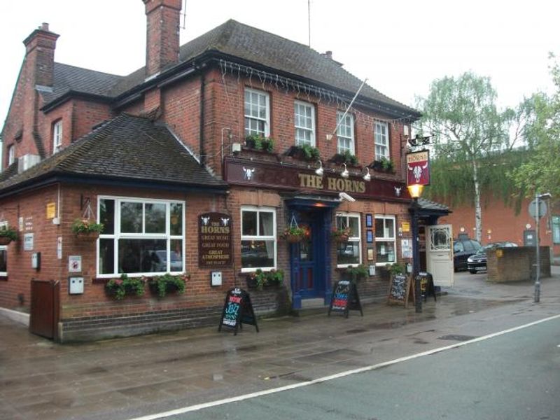 Horns, Watford. (Pub, External, Key). Published on 01-01-1970