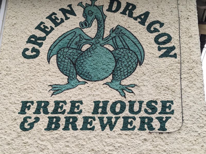 Green Dragon Bungay sign 270424. (External, Sign). Published on 28-04-2024