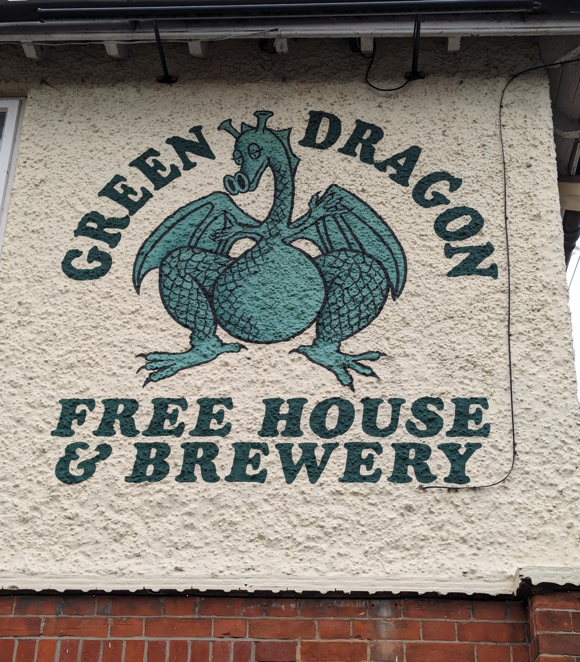 Green Dragon Bungay sign 270424. (External, Sign). Published on 28-04-2024