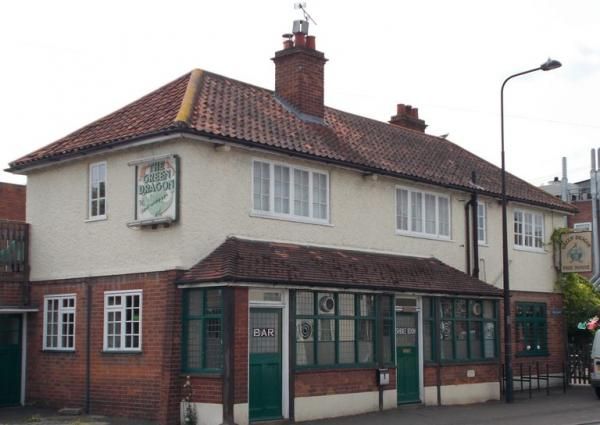Bungay Green Dragon. (Pub). Published on 18-09-2014