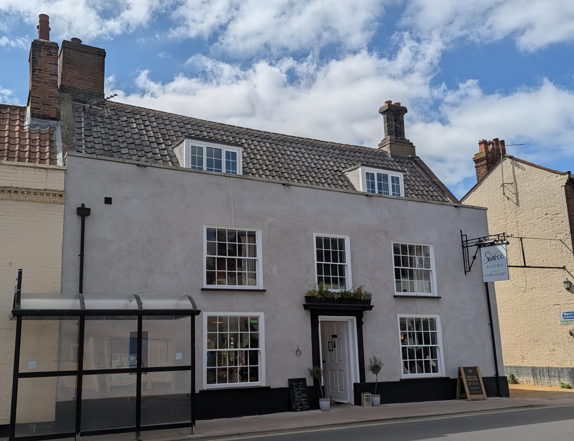 Source Bistro Bungay 170525.jpg. (Pub, External, Key). Published on 18-05-2025