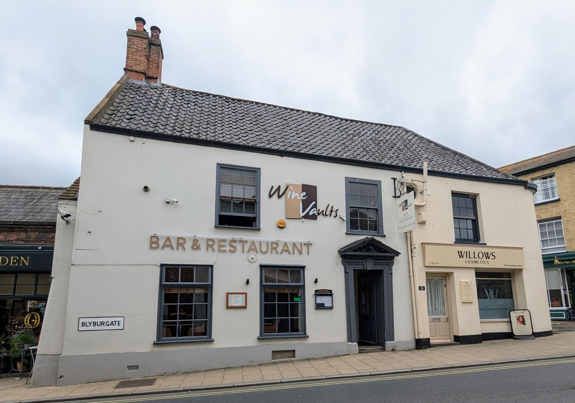 Wine Vaults Beccles 030824.jpg. (Pub, External, Key). Published on 04-08-2024