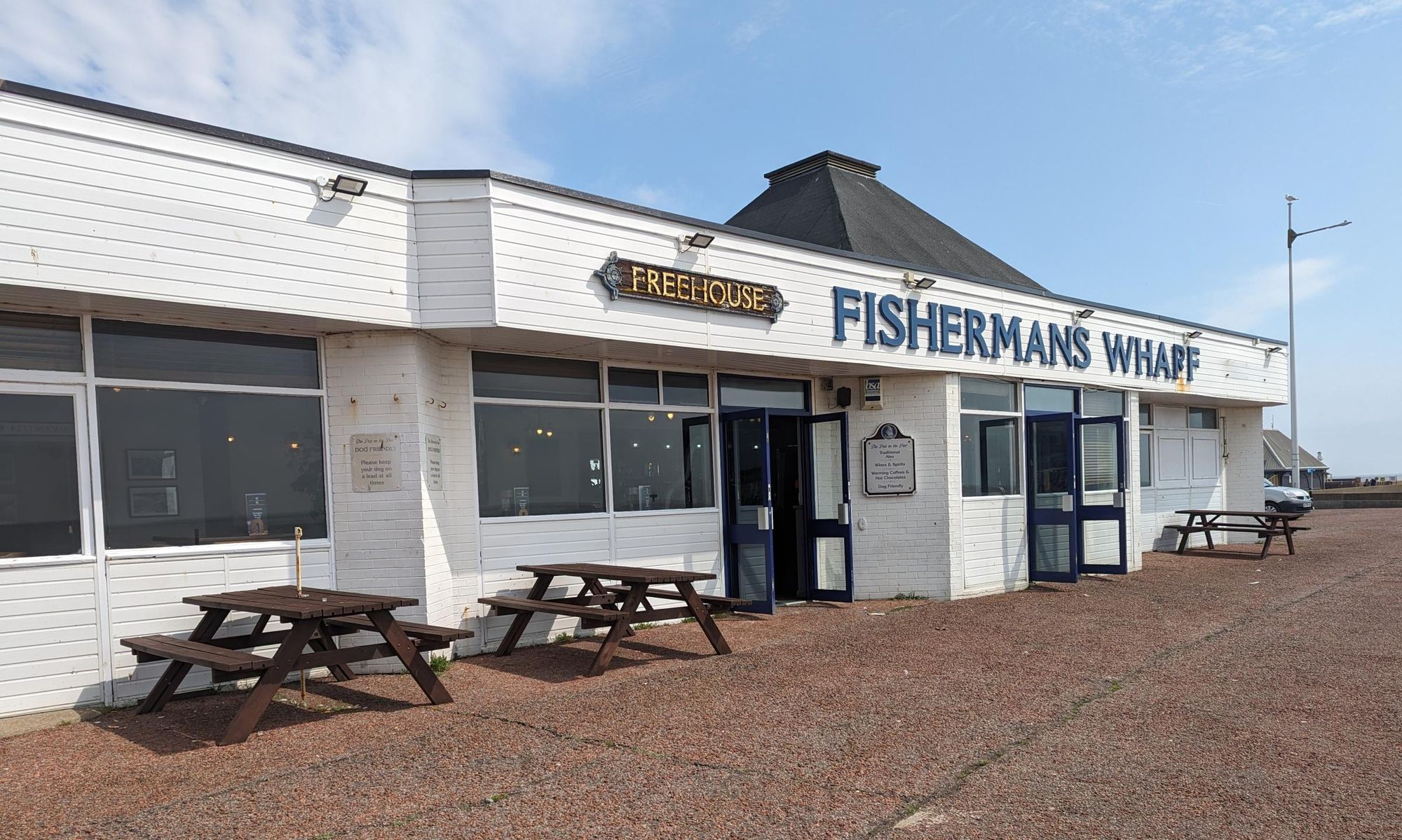 Fishermans Wharf Lowestoft 180524. (Pub, External, Key). Published on 19-05-2024