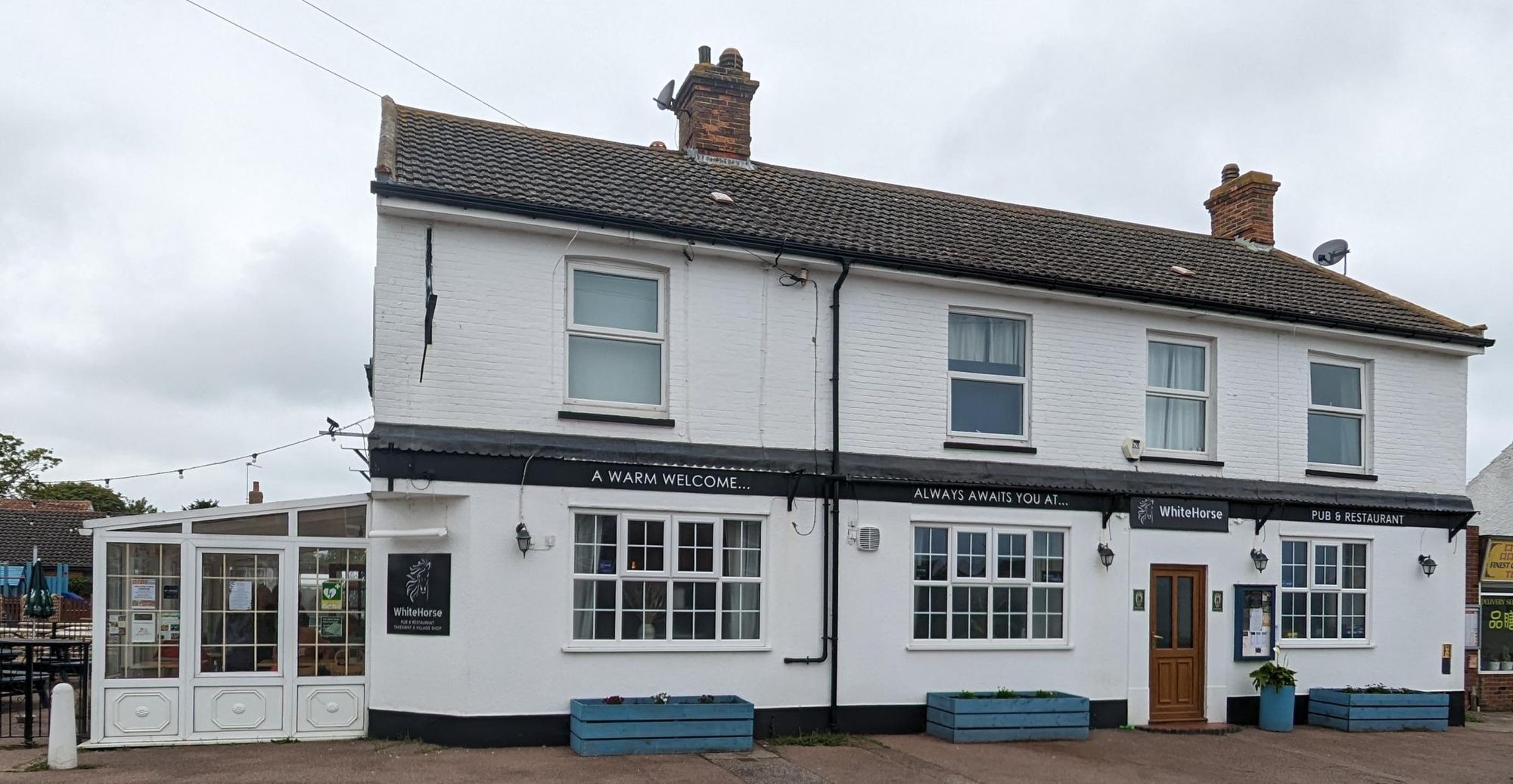 White Horse Corton front 060623. (Pub, External). Published on 07-06-2023