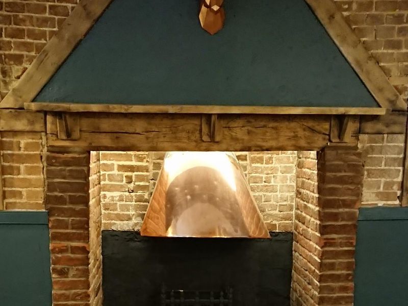 Buck Inn Flixton main bar fireplace Nov 2021. (Pub, Bar). Published on 26-11-2021 
