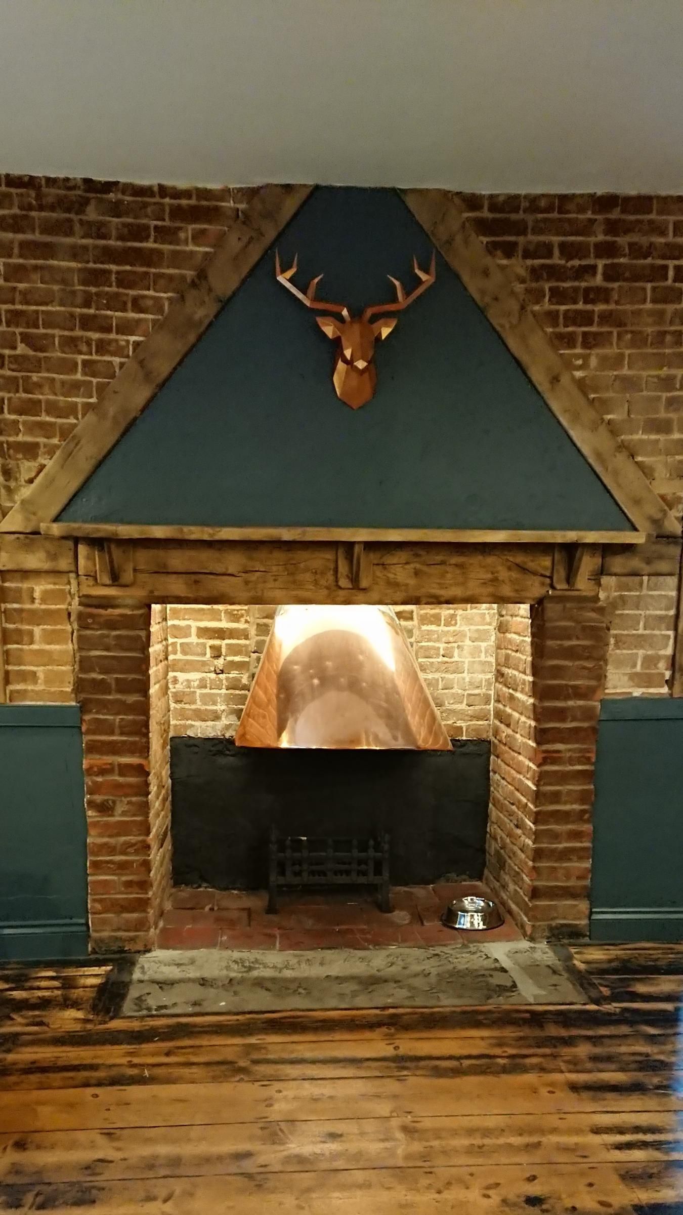 Buck Inn Flixton main bar fireplace Nov 2021. (Pub, Bar). Published on 26-11-2021
