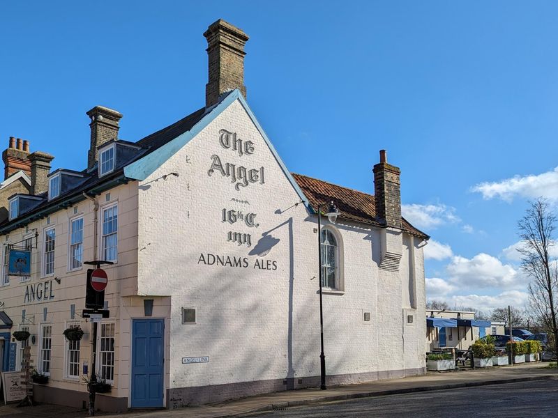 Angel Halesworth side view 240224. (Pub, External). Published on 25-02-2024 