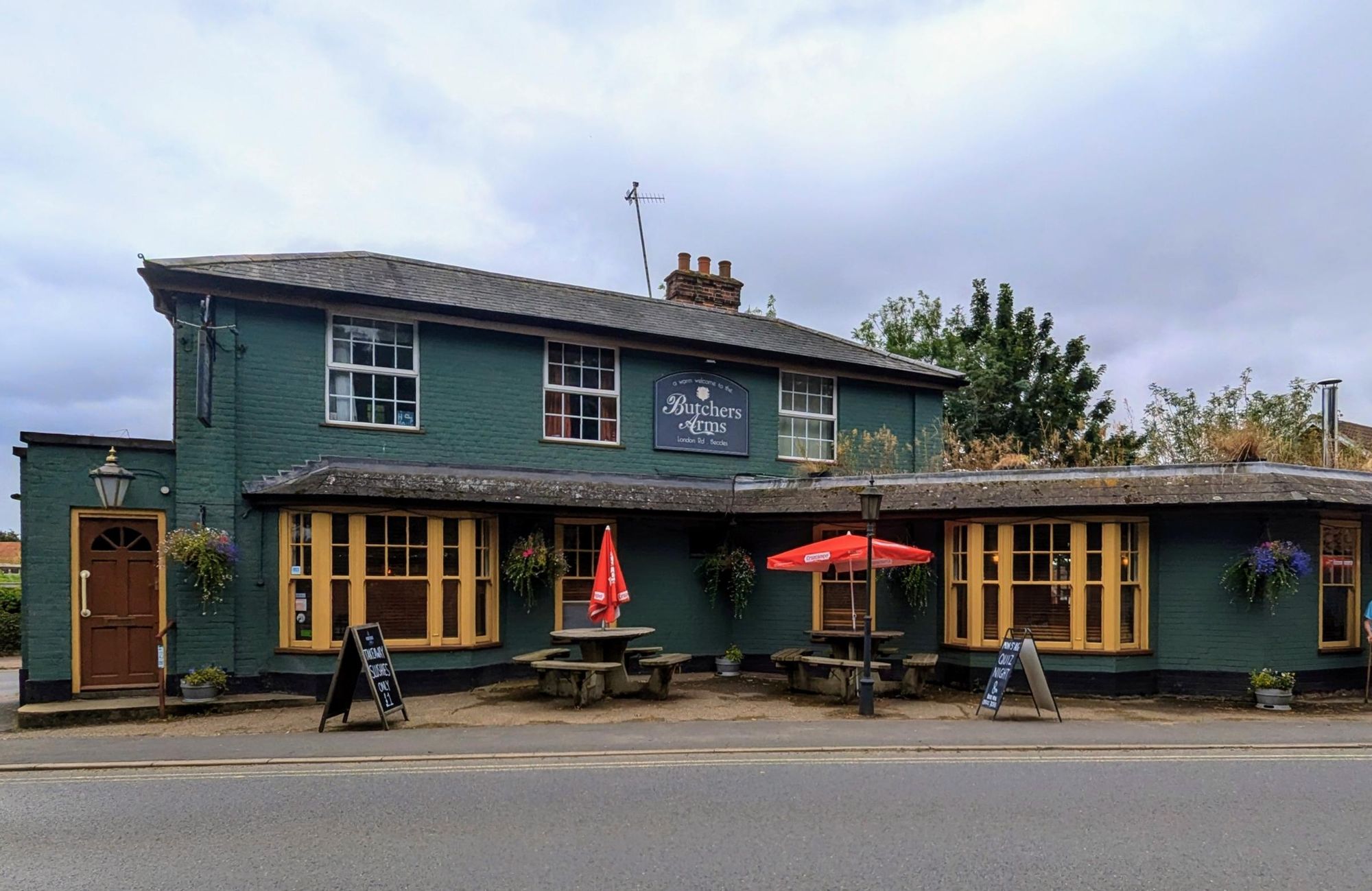 Butchers Arms Beccles front 030824.jpg. (Pub, External, Key). Published on 04-08-2024