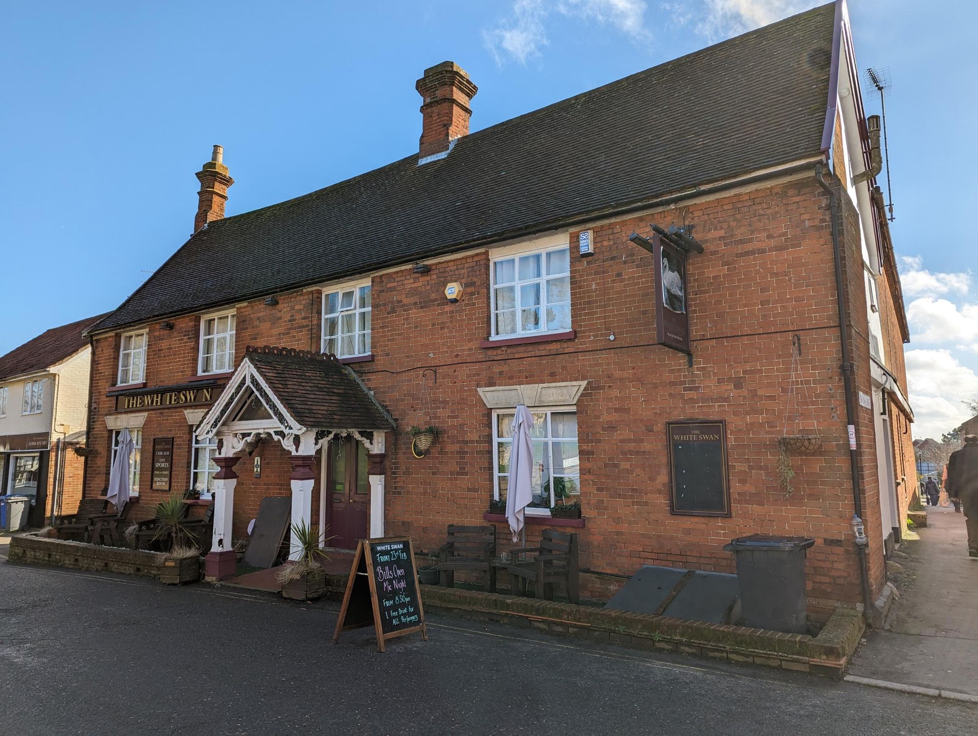 White Swan Halesworth 240224. (Pub, External, Key). Published on 25-02-2024