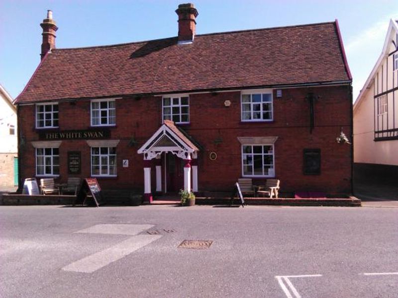 White Swan Halesworth. (Pub, External, Key). Published on 17-04-2015 