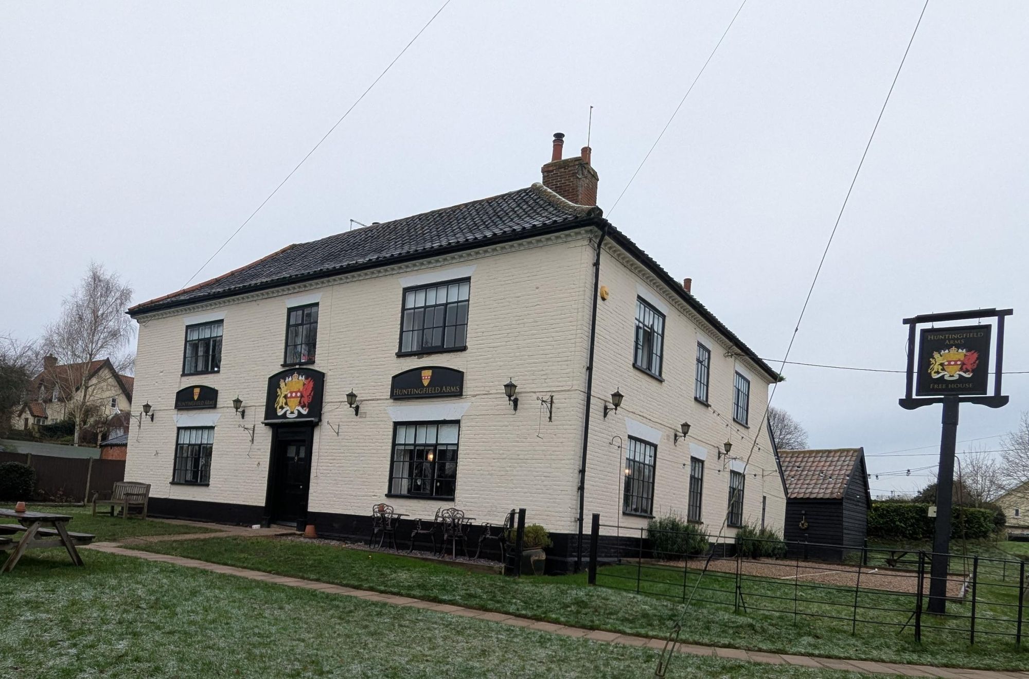 Huntingfield Arms 080125.jpg. (Pub, External, Key). Published on 09-01-2025