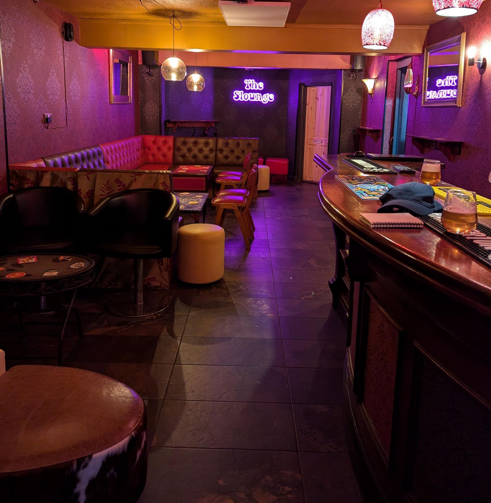 The Slounge Lowestoft internal v3 040724.jpg. (Pub, Sign, Key). Published on 06-07-2024