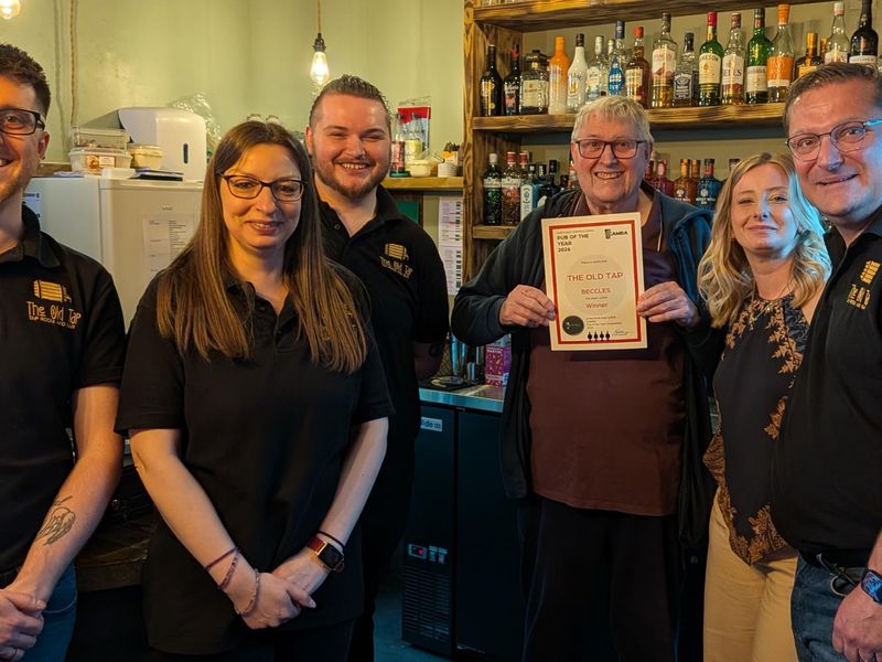 Old Tap, Beccles PotY presentation 160526 v2. (Publican, Award). Published on 18-05-2026 