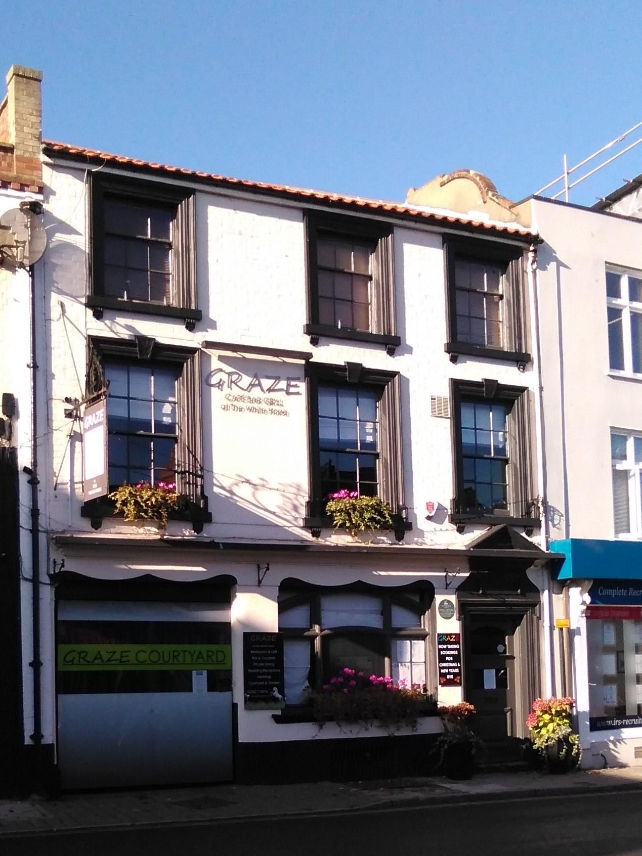 Graze at the White Horse Beccles Nov17. (Pub, External, Restaurant, Key). Published on 06-11-2017