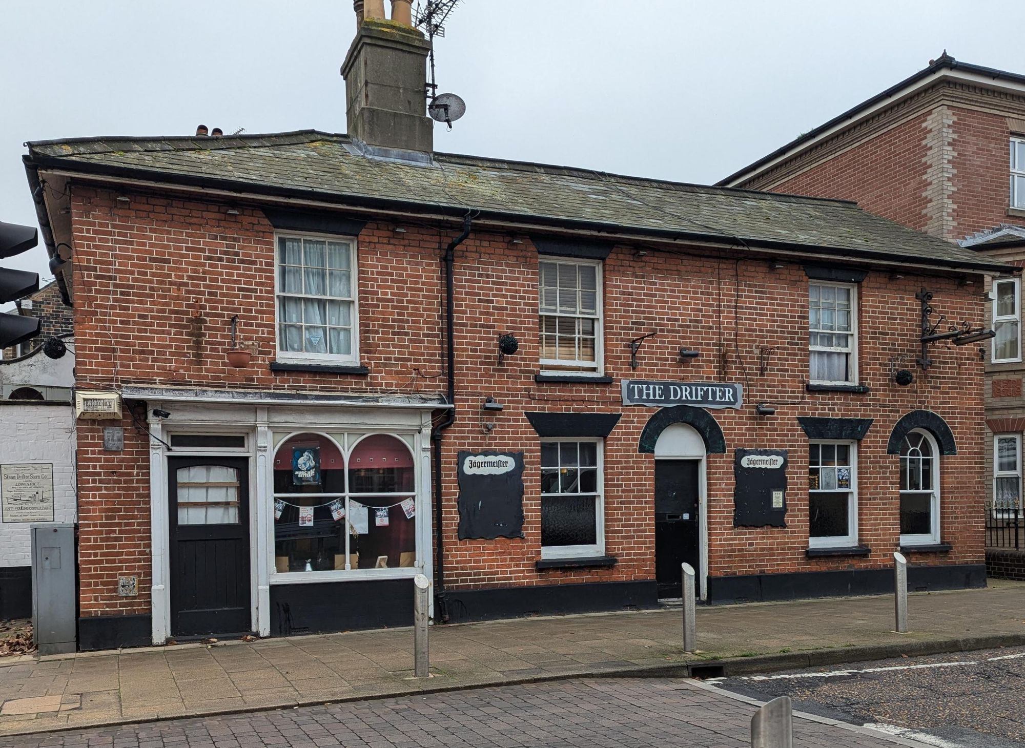Drifter Lowestoft 231024.jpg. (Pub, External, Key). Published on 24-10-2024