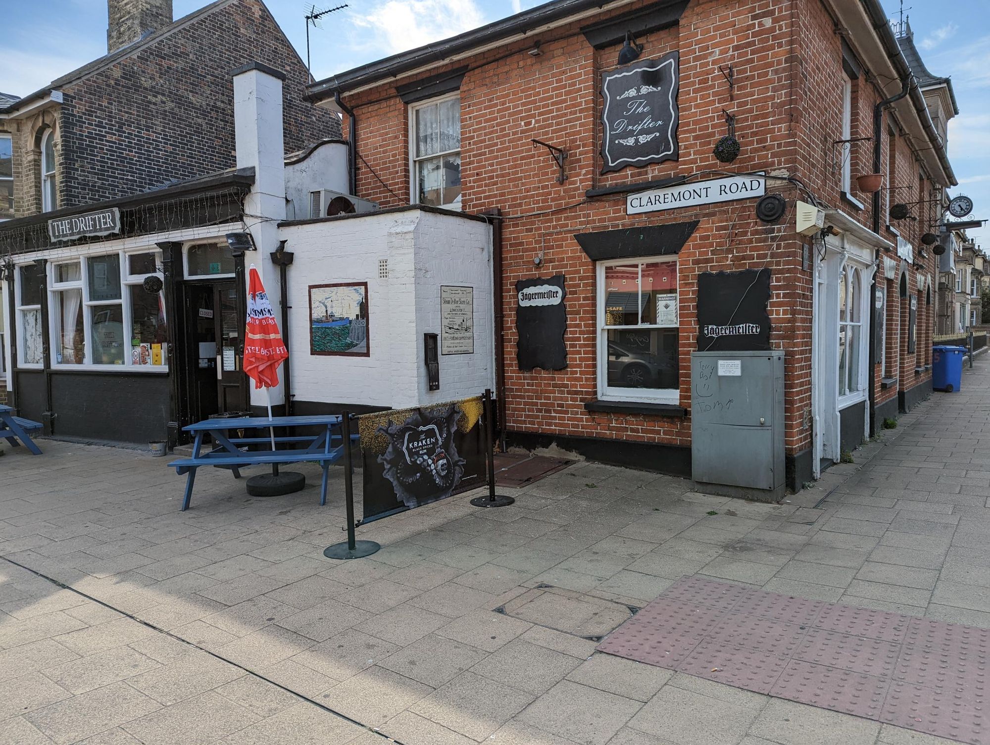 Drifter Lowestoft 020922. (Pub, External, Key). Published on 03-09-2022